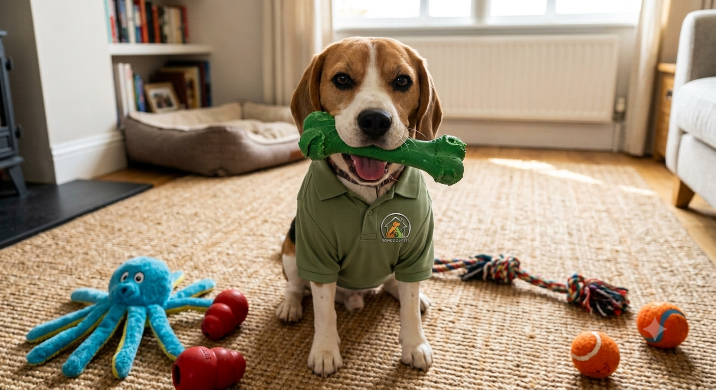 Cão feliz na creche e hotel canino familiar em Viseu